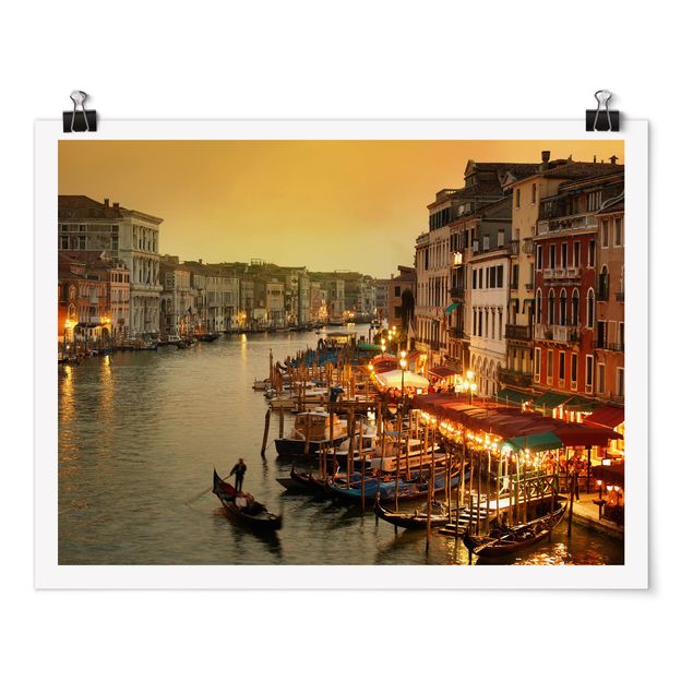 Poster - Großer Kanal von Venedig - Querformat 3:4