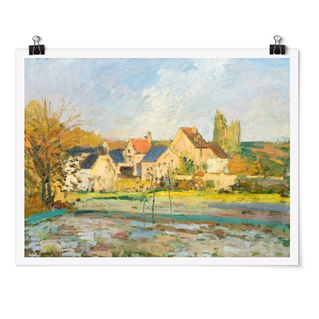 Post Impressionismus Bilder Camille Pissarro - Landschaft bei Pontoise