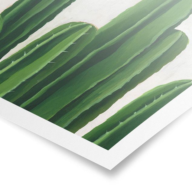 Poster - Lieblingspflanzen - Kaktus - Quadrat 1:1