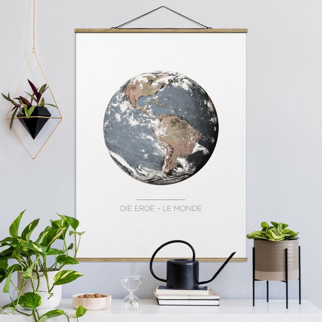 Bilder für die Wand Le Monde - Die Erde