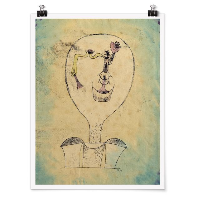 Kunstdrucke Poster Paul Klee - Die Knospe