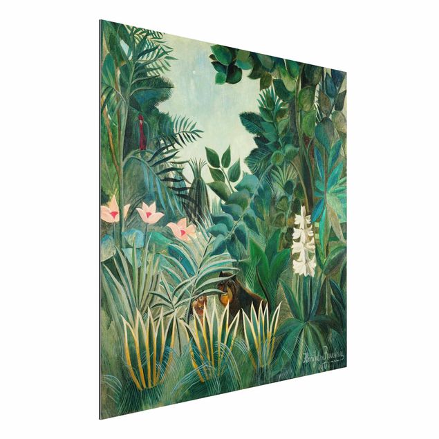 Wandbilder Henri Rousseau - Dschungel am Äquator