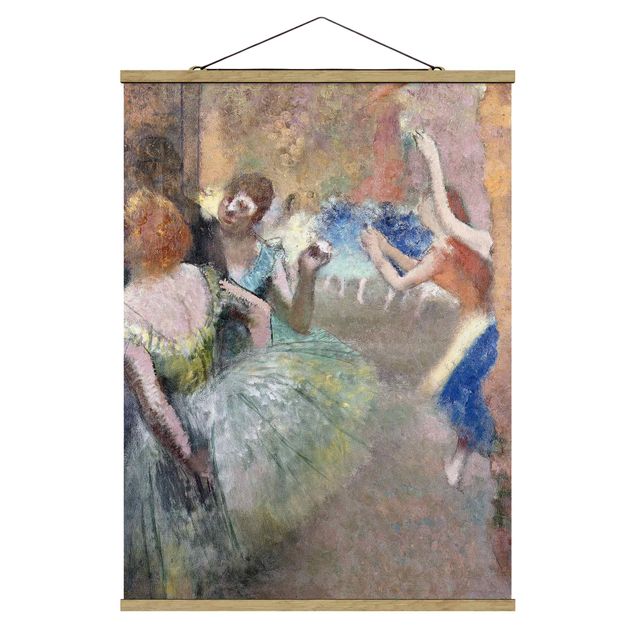 Stoffbilder Edgar Degas - Ballettszene