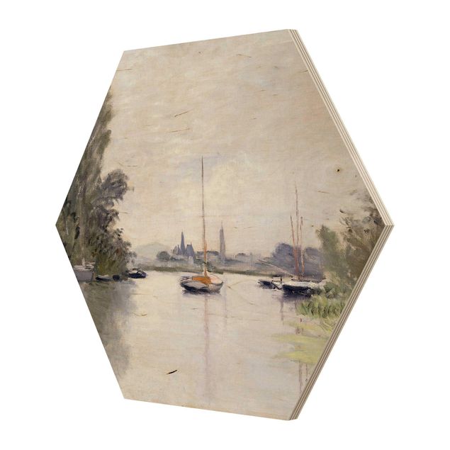 Holzbilder Claude Monet - Argenteuil