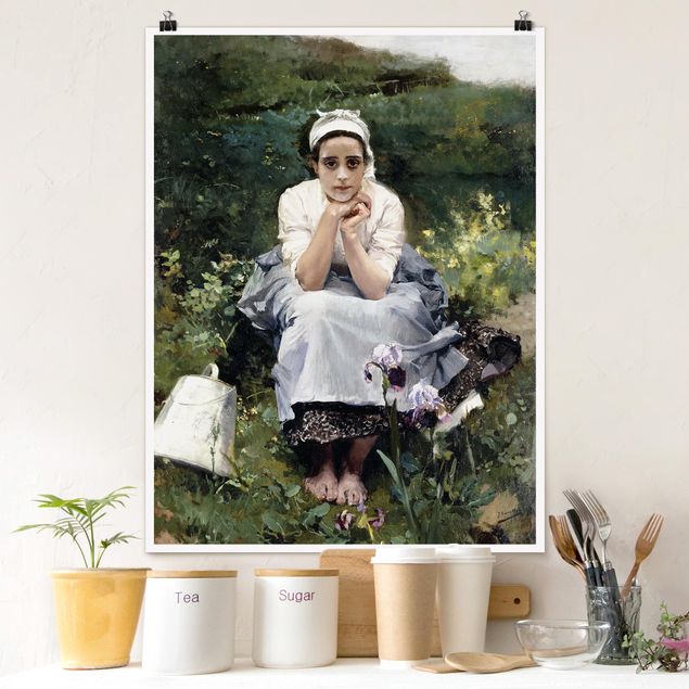 Kunstdrucke Poster Joaquin Sorolla - Das Milchmädchen