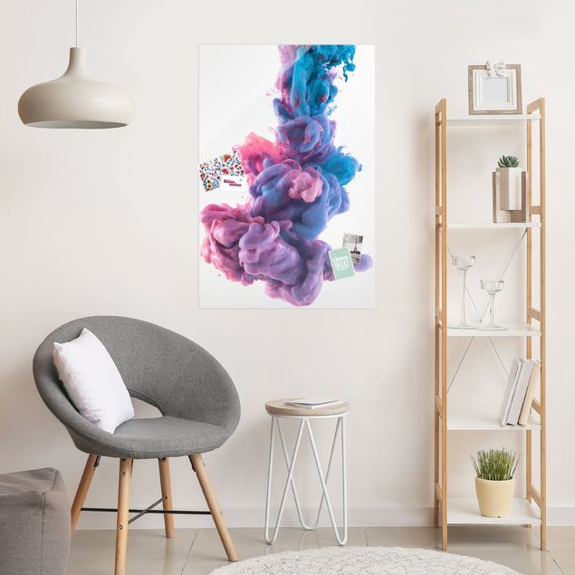 Wandbilder abstrakt Abstrakte flüssige Farbe