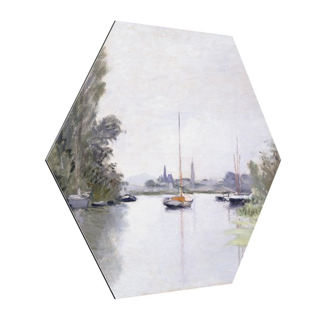 Alu Dibond Bilder Claude Monet - Argenteuil