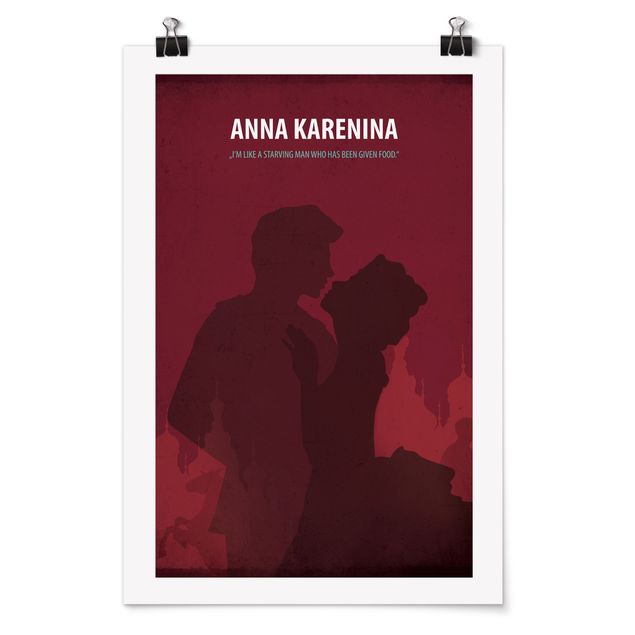 Bilder für die Wand Filmposter Anna Karenina