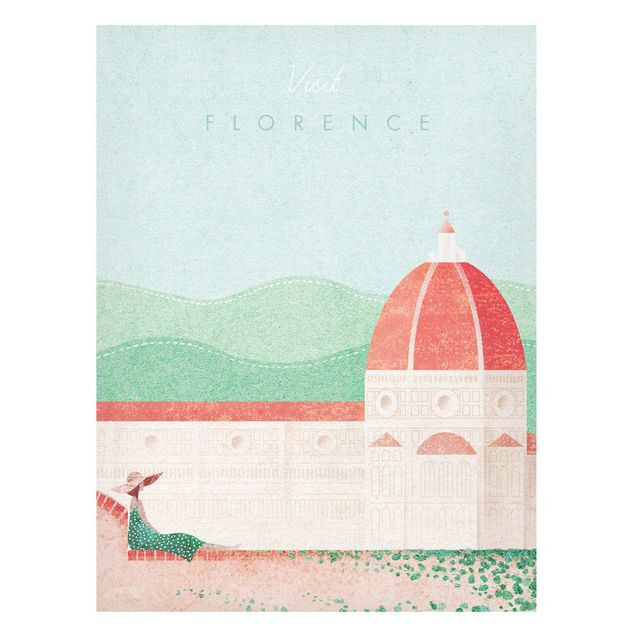 Henry Rivers Bilder Reiseposter - Florence