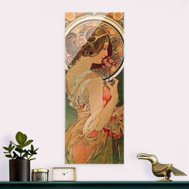 Art Deco Bilder Alfons Mucha - Schlüsselblume