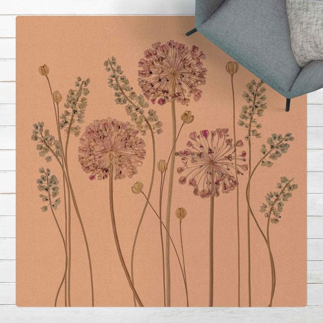 Teppiche Allium Illustration