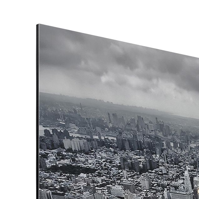 Aluminium Print - Blick über Manhattan - Quadrat 1:1