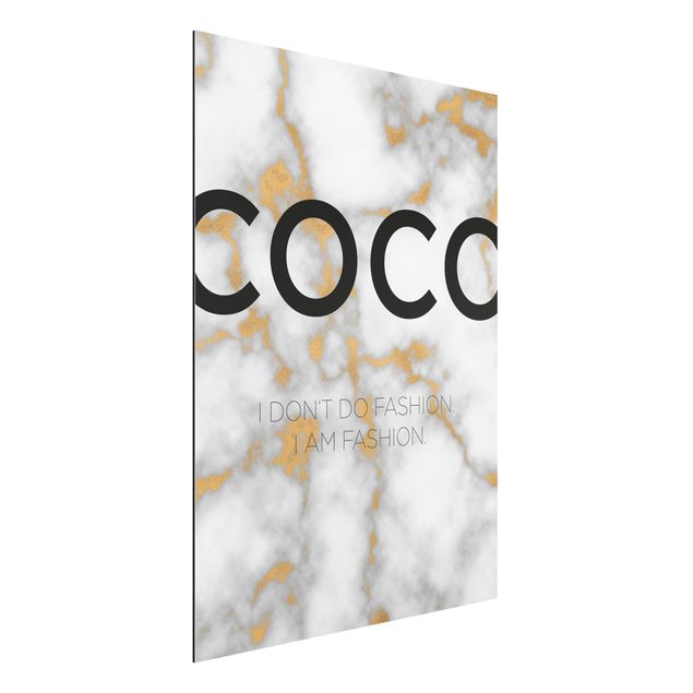Schöne Wandbilder Coco - I don't do fashion