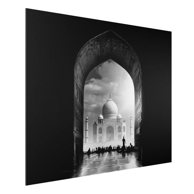 Alu Dibond Bilder Das Tor zum Taj Mahal