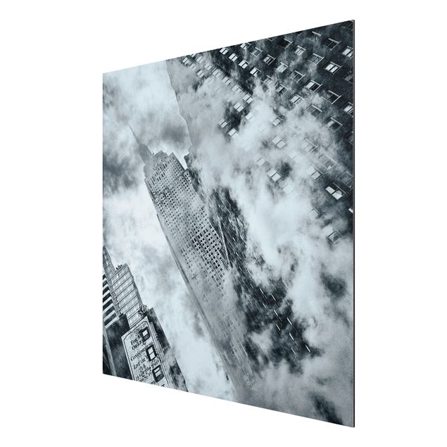 Alu-Dibond Bild - Fassade des Empire State Buildings