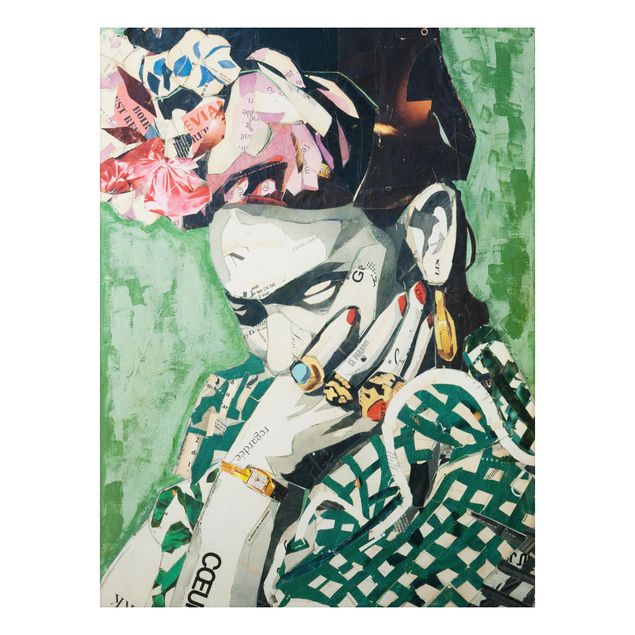 Wandbilder Frida Kahlo - Collage No.3