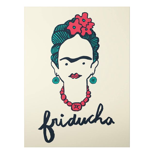 Schöne Wandbilder Frida Kahlo - Friducha