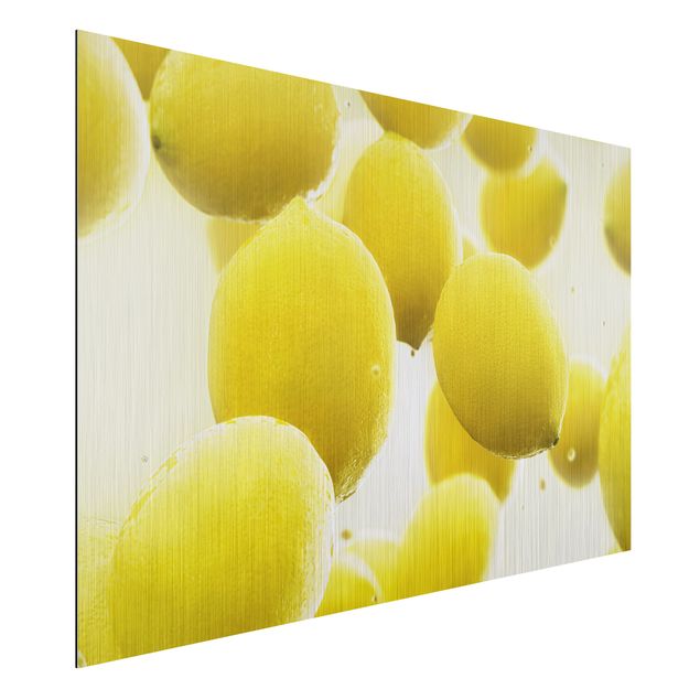 Wandbilder Zitronen im Wasser