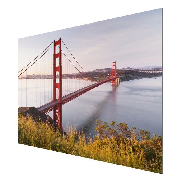 Alu-Dibond Bild - Golden Gate Bridge in San Francisco