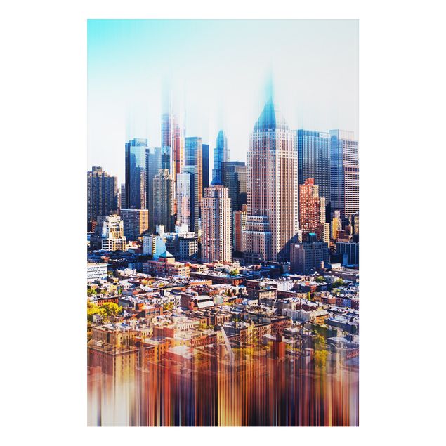 Bilder für die Wand Manhattan Skyline Urban Stretch