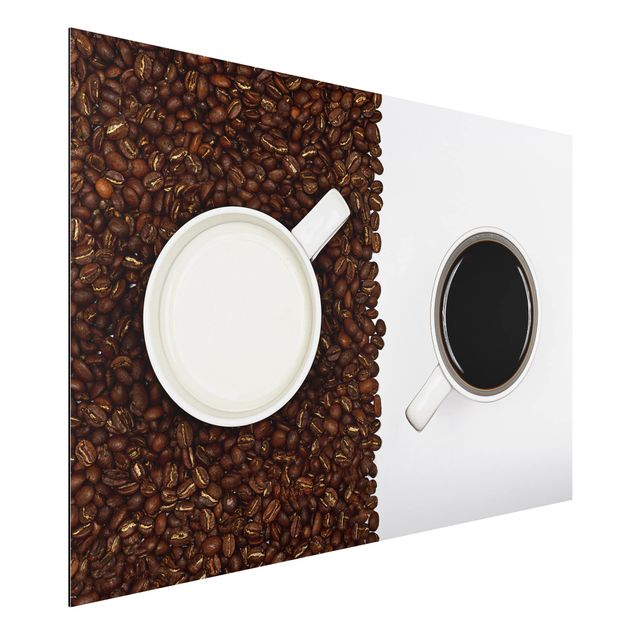 Schöne Wandbilder Milchkaffee