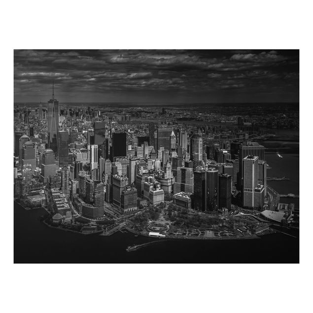 Bilder für die Wand New York - Manhattan aus der Luft
