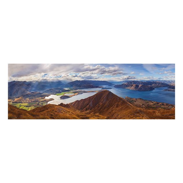 Alu Dibond Bilder Roys Peak in Neuseeland