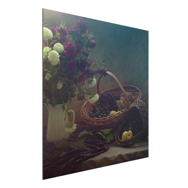 Bilder für die Wand Stillleben mit Blumenvase