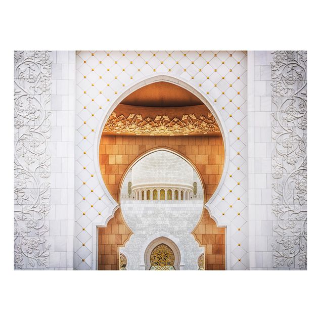 Alu Dibond Bilder Tor der Moschee