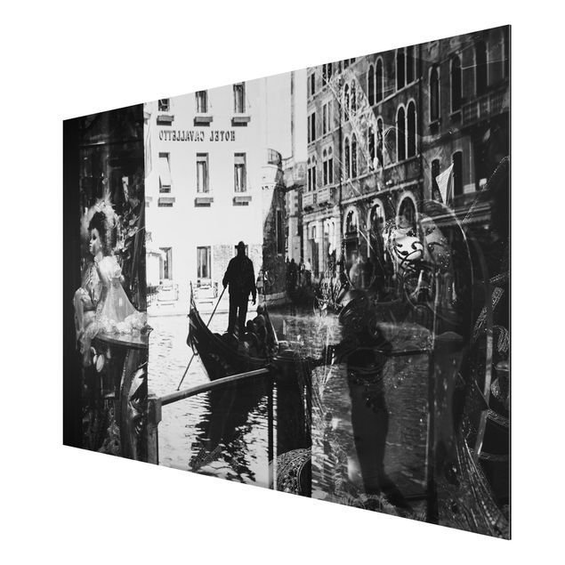 Alu-Dibond Bild - Venice Reflections