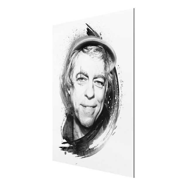 Alu-Dibond Bild - Bob Geldof