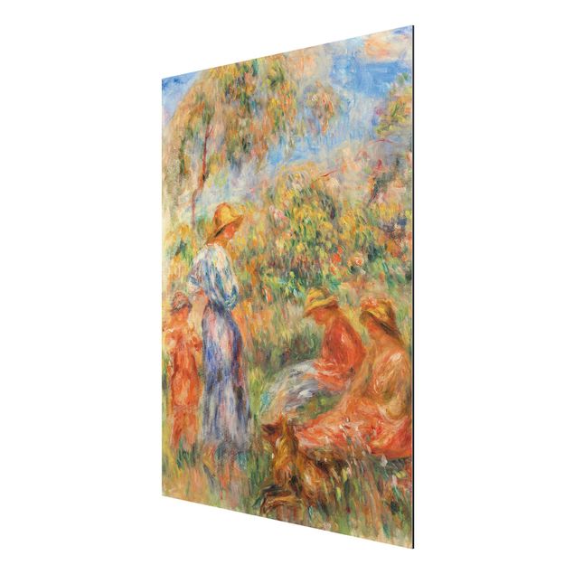 Bilder für die Wand Auguste Renoir - Landschaft mit Frauen und Kind