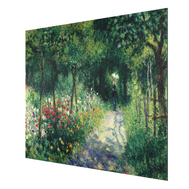 Alu-Dibond Bild - Auguste Renoir - Frauen im Garten