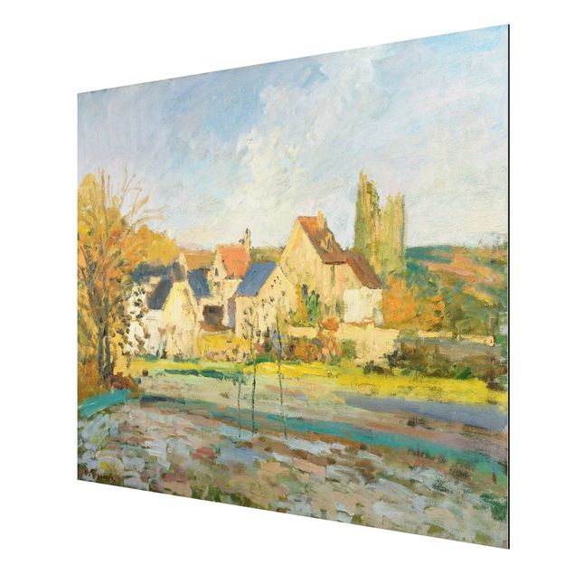 Alu-Dibond Bild - Camille Pissarro - Landschaft bei Pontoise