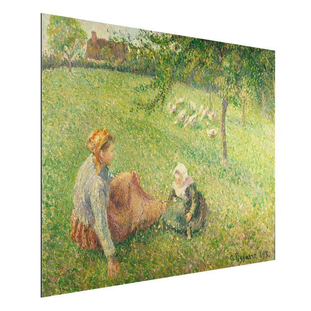Kunstdrucke Impressionismus Camille Pissarro - Gänsehirtin