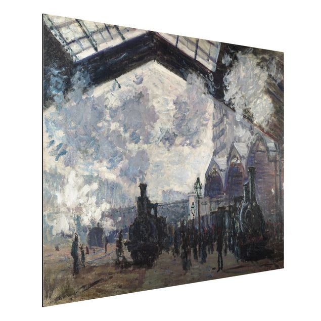 Bilder Impressionismus Claude Monet - Gare Saint Lazare