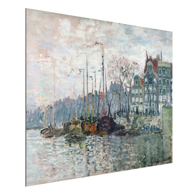 Impressionismus Bilder Claude Monet - Kromme Waal Amsterdam