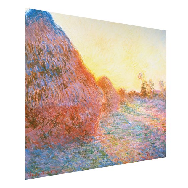 Kunstdrucke Impressionismus Claude Monet - Strohschober