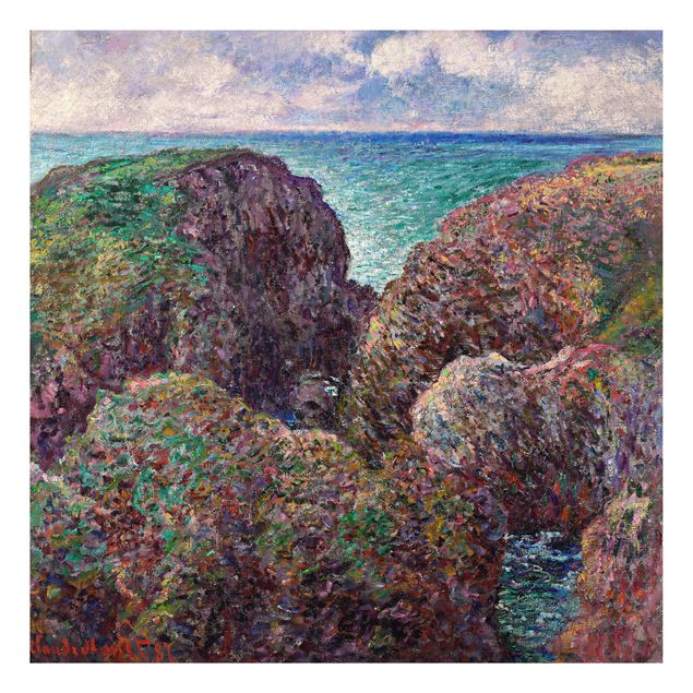 Monet Bilder Claude Monet - Felsengruppe Port-Goulphar