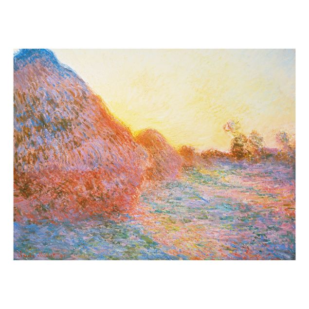 Bilder von Monet Claude Monet - Strohschober