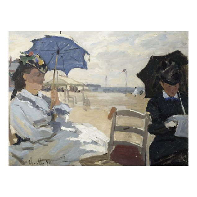 Monet Bilder Claude Monet - Strand von Trouville