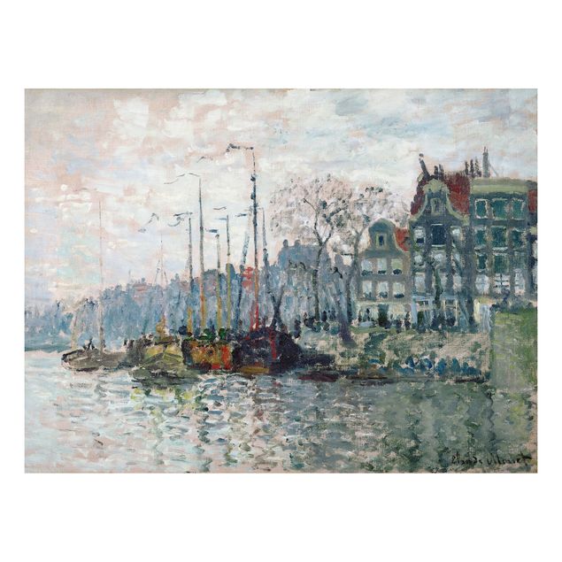 Monet Bilder Claude Monet - Kromme Waal Amsterdam