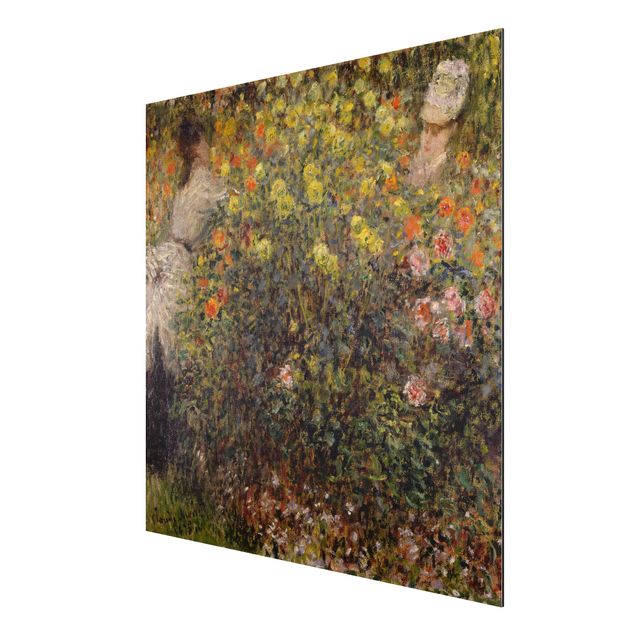 Schöne Wandbilder Claude Monet - Blumengarten