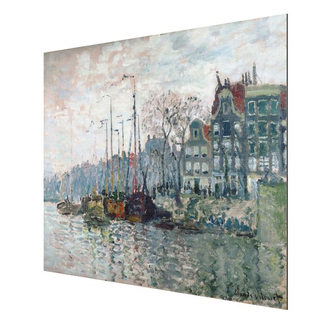 Wandbilder Claude Monet - Kromme Waal Amsterdam