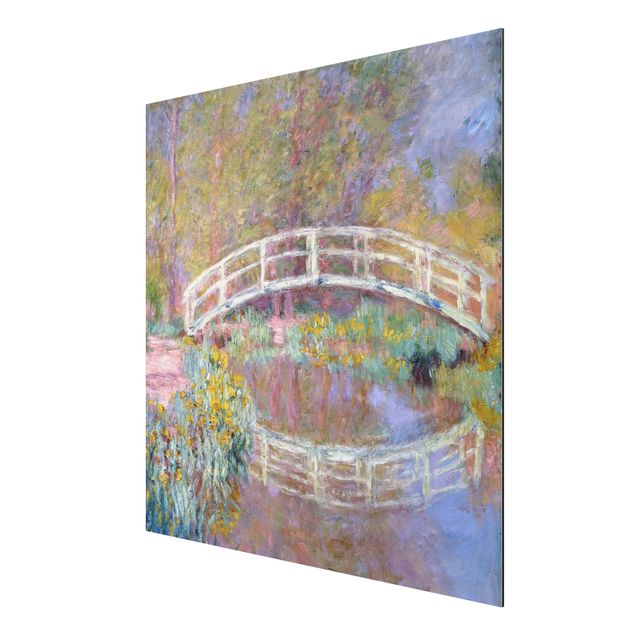 Schöne Wandbilder Claude Monet - Brücke Monets Garten