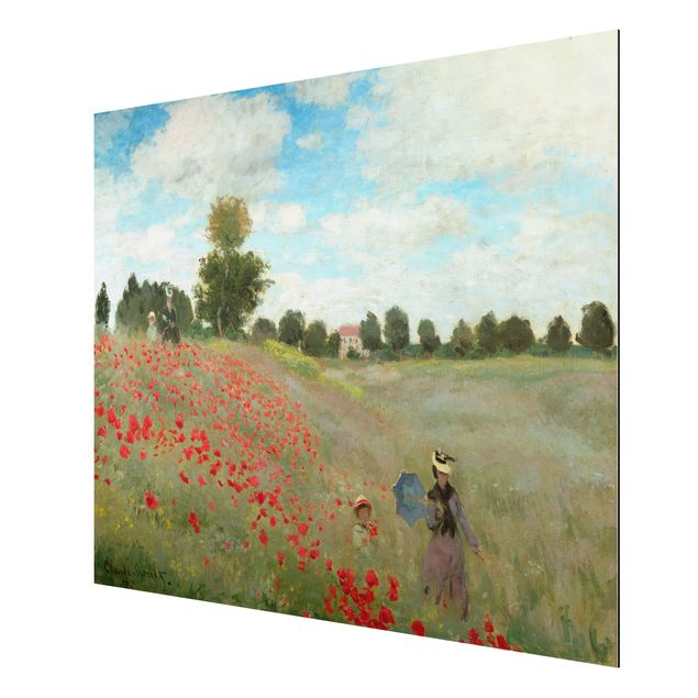 Bilder für die Wand Claude Monet - Mohnfeld bei Argenteuil