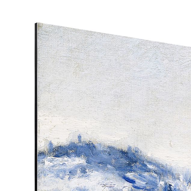 Wandbilder Kunstdruck Claude Monet - Zug im Schnee