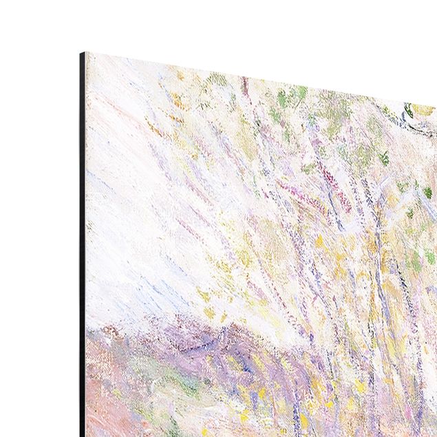 Wandbilder Kunstdruck Claude Monet - Weidenbäume Frühling