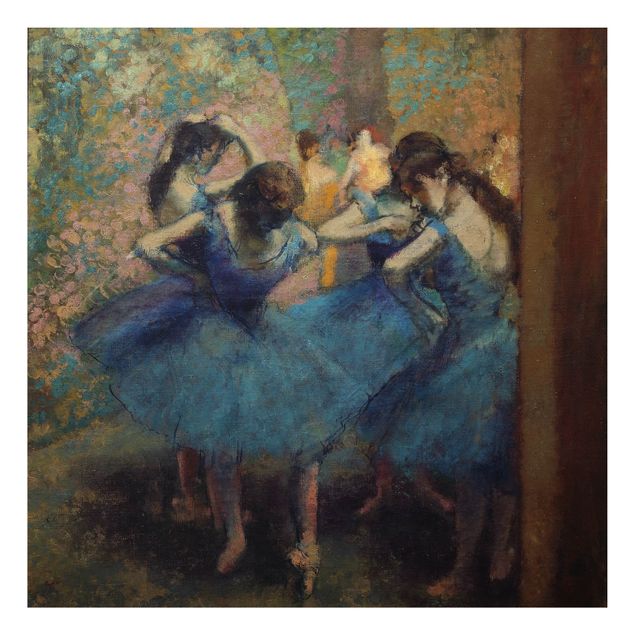 Gemälde Edgar Degas Edgar Degas - Blaue Tänzerinnen