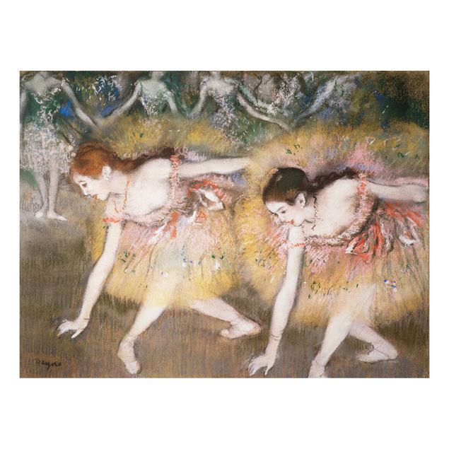 Edgar Degas Gemälde Edgar Degas - Verbeugende Ballerinen
